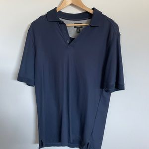 Navy polo shirt